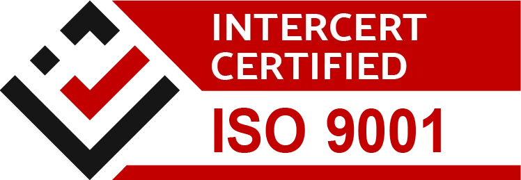 INTERCERT Certified ISO 9001:2015